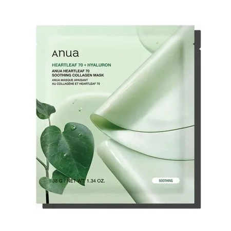 Anua Heartleaf 70 Soothing Collagen Mask 38g