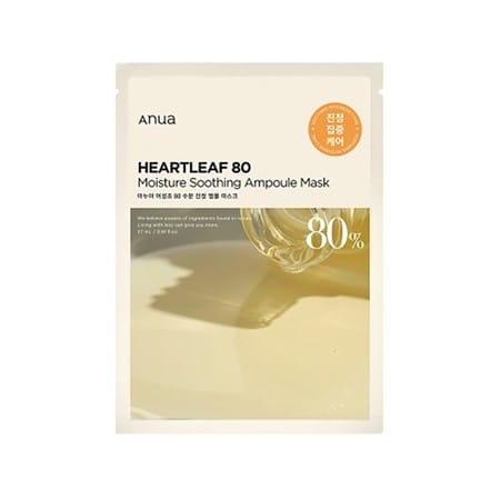 Anua Heartleaf 80 Moisture Soothing Ampoule Mask 27ml