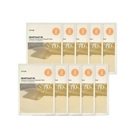 Anua Heartleaf 80 Moisture Soothing Ampoule Mask 27ml