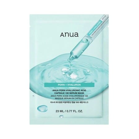 Anua PDRN Hyaluronic Acid Capsule 100 Serum Mask 23ml (1 Sheet)