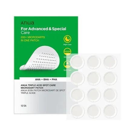 Anua Triple Acid Spot Care Microdart Patch (12 Patches)