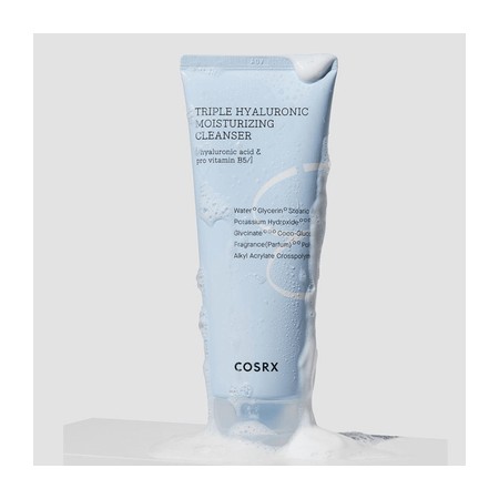 Cosrx Hydrium Triple Hyaluronic Moisturizing Cleanser 150ml