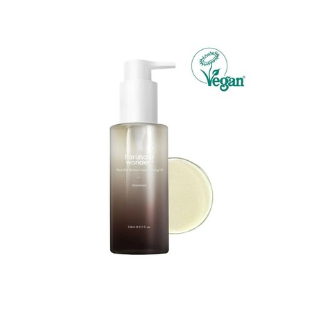 Haruharu Wonder Black Rice Moisture Deep Cleansing Oil